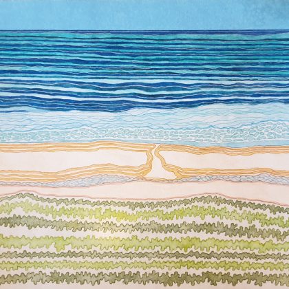 **VENDU** Jeu de vagues face à la dune de Raguénez